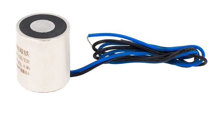 Mgnes, kiolthat, 12V DC, 4,5kg, KK-P20/23D/12 permanens mgnes